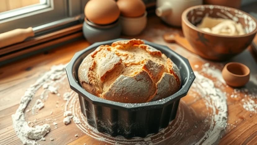 Så bakat du bröd i form hemma