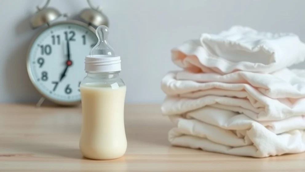 Varför kräks bebisen en timme efter mat