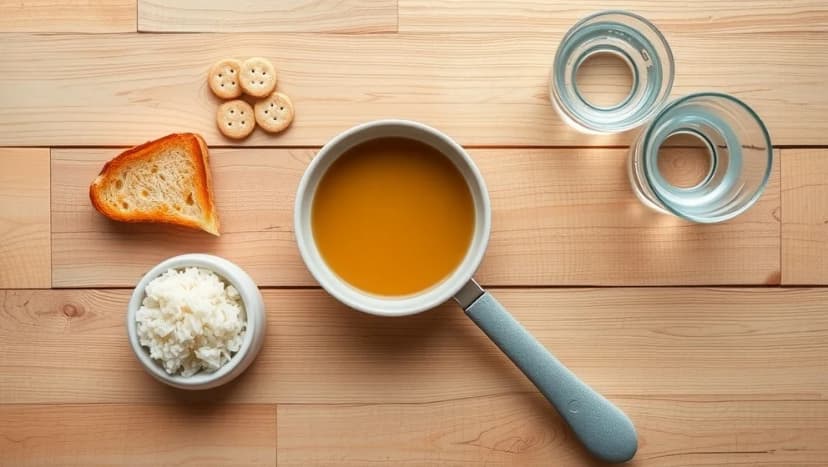 Vilken mat är bra vid magsjuka