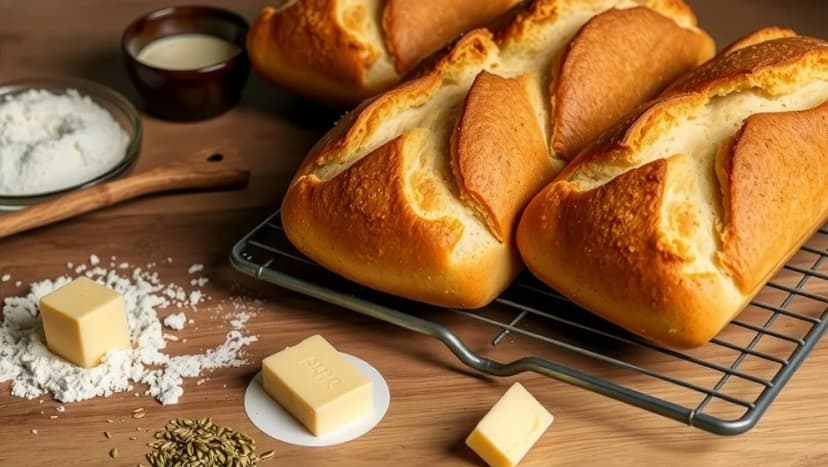 Bröd utan jäst och mjölk som smakar gott