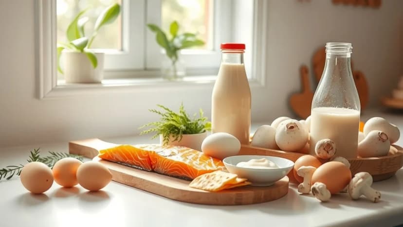 Vilken mat har mest d-vitamin