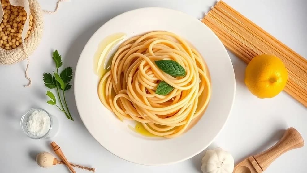 Enkel pasta med få ingredienser hemma