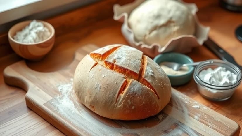 Enkelt bröd med jäst som alla kan baka