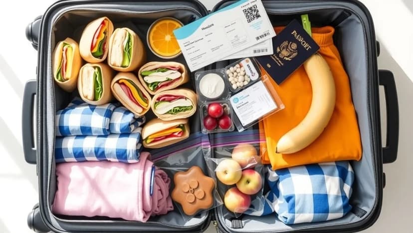 Får man ta med mat i incheckat bagage