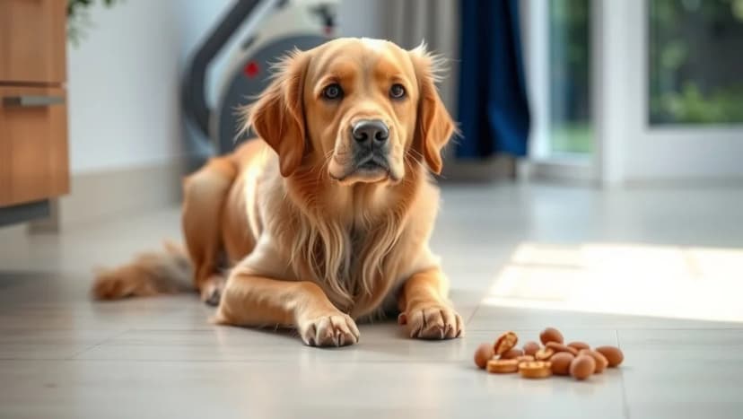 Varför kräks min hund upp osmält mat