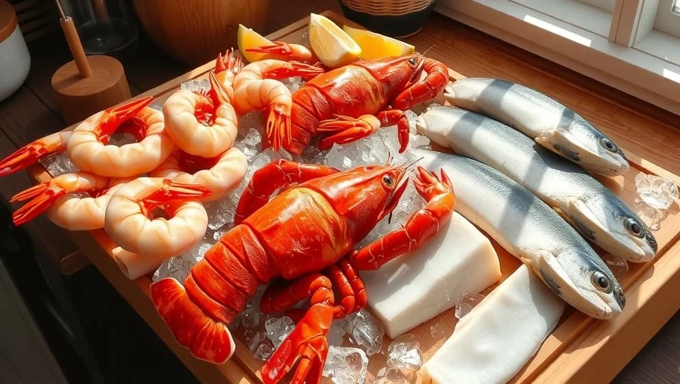 Kalmar fisk och skaldjur på svenska köksbordet