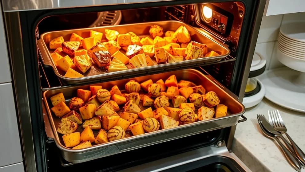 Mat för många i ugn som räcker till alla