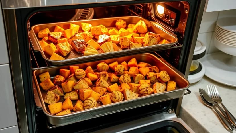 Mat för många i ugn som räcker till alla