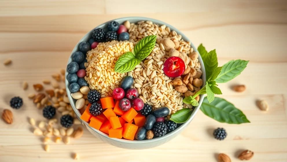 Mat med mycket fibrer gör dig friskare