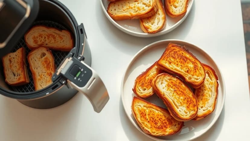 Så rostar du bröd perfekt i airfryer