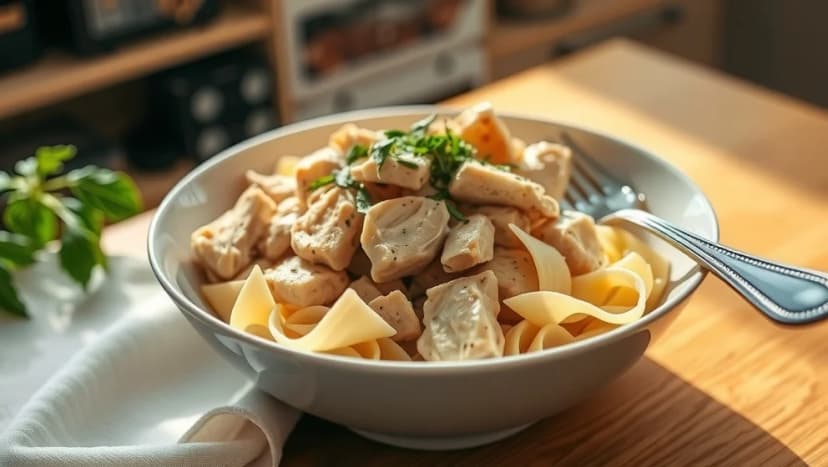 Världens godaste pasta med kyckling