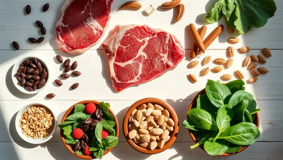 Vilken mat innehåller mest järn