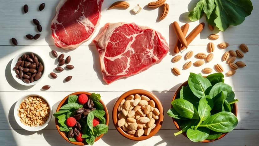 Vilken mat innehåller mest järn